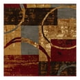 thumbnail image 6 of Unique Loom Barista Collection Area Rug - Kouillou (6' Square Multi/Brown), 6 of 7
