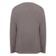 thumbnail image 5 of MHFRRA Camiseta de Manga Larga Oversize de Moda, Informal, Básica, con Cuello Redondo, para Uso Diario. Café, 5 of 5