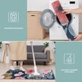thumbnail image 6 of Pioneer Flower Floral Print Pattern Kitchen Rugs Sets Of 3,Kitchen Runner Rugs Non Skid Washable,Decorative Kitchen Floor Mats for Kitchen,Sink,Laundry,17"x30"+ 17"x47" + 17"x59", 6 of 6