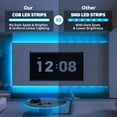 thumbnail image 2 of GIDEALED 24V COB RGB LED Strip Light 32.8ft,16 Million RGB Colors Changing,High Density 6720 LEDs Flexible COB LED Strip Light DC 24V for Bedroom Decoration (Without LED Controller&24V Power Supply), 2 of 7