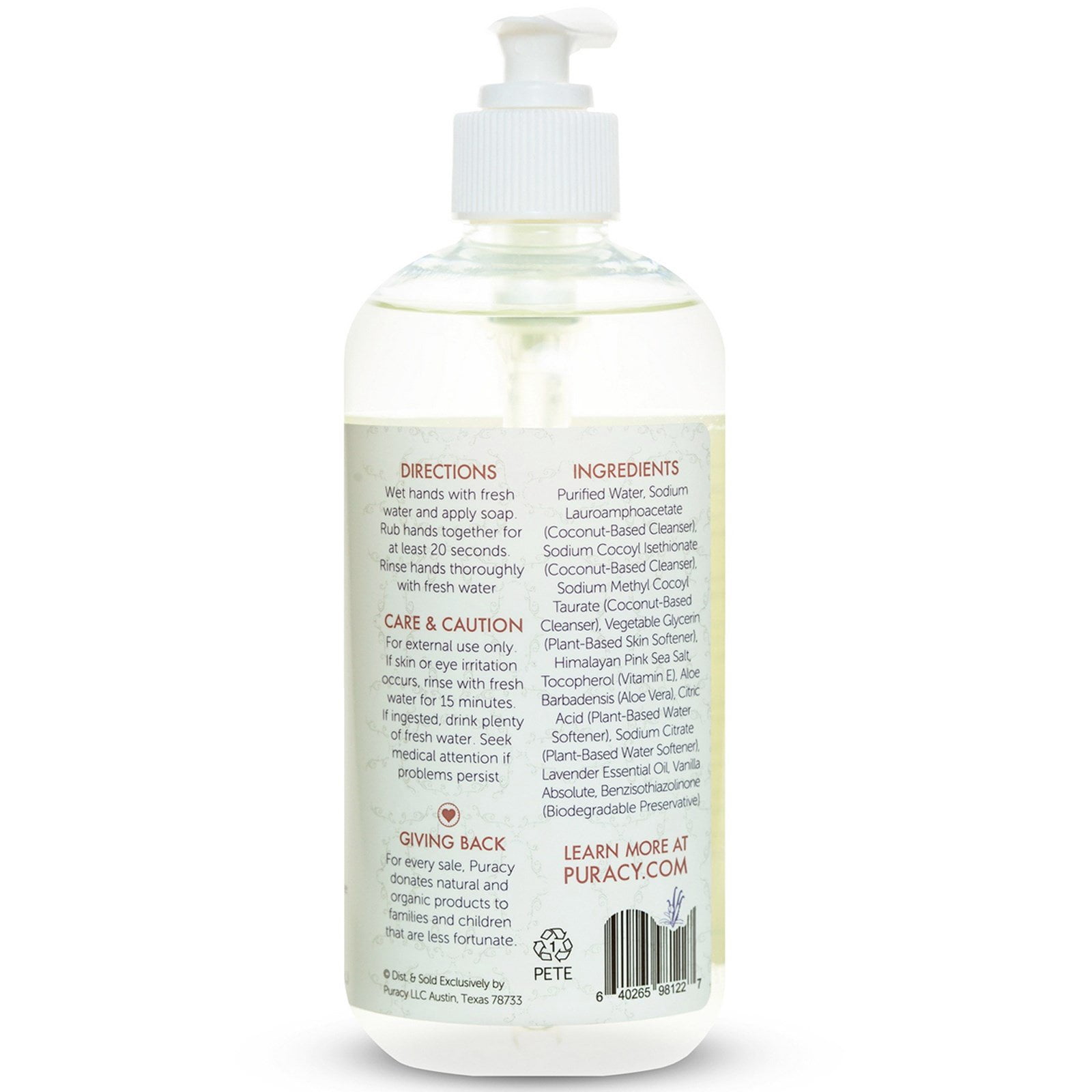 Puracy Hand Soap - Thumbnail 2