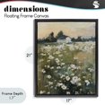 thumbnail image 4 of Stupell Industries Farmhouse Expressive Endless Daisies Black Floating Frame Canvas Art, 17 x 21, by Svetlana Aleynikova, 4 of 8