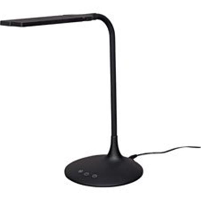 Lorell Llr99974 2 In 1 Led Desktop Lamp Black
