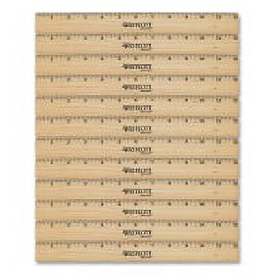 Non-Shatter Flexible Ruler, Standard/Metric, 12 Non-Shatter Flexible Ruler, Standard/Metric, 12