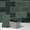 Green, variant on 100-Sheet Subway Peel and Stick Backsplash Tile, 6" x 3" Green  Stone Composite  Looks Self Adhesive  Wall Tile, Stick  Tiles for Kitchen Bathroom Shower Fireplace
