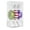 Purple/Lime/Cerise, variant on Vickerman 7" Purple-Lime-Cerise Flat Candy Christmas Ornament, 3 per Box