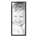 thumbnail image 2 of ArtToFrames 15" x 36" Walnut Picture Frame, 15x36 inch Brown MDF Poster Frame (WOM-4094),  Pack, 2 of 8