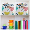 thumbnail image 7 of Coolnut Colorful Love Storage Bins Foldable Canvas Fabric Storage Basket with Handles for Organizing, Large Storage Baskets for Shelves Closet Decor Gifts, 7 of 7