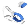 thumbnail image 3 of YiJuHui 5pcs Beach Towel Chair Clips - Pool Cover Clips Stainless Steel Quilt Clamps Metal Large Heavy Duty Clothes Pins Windproof for Sunbed Lounge Cruise, 3 of 6