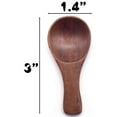 thumbnail image 3 of Cuchara de Madera Pequeña, 20 Piezas de Helado Cucharas de Sal Miel Café Té Azúcar Sal Mermelada Cucharas, 3 of 5