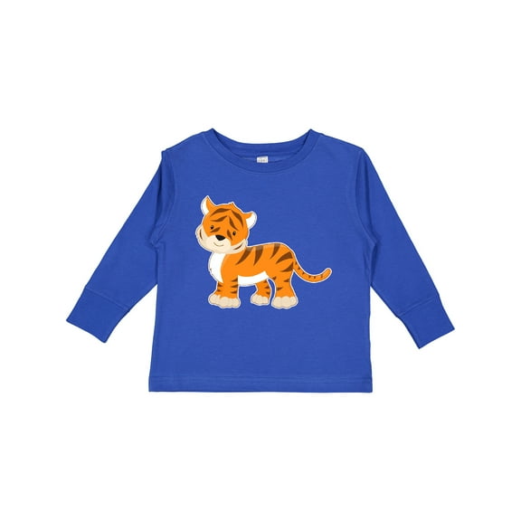 Inktastic Tiger Boys or Girls Long Sleeve Toddler T-Shirt