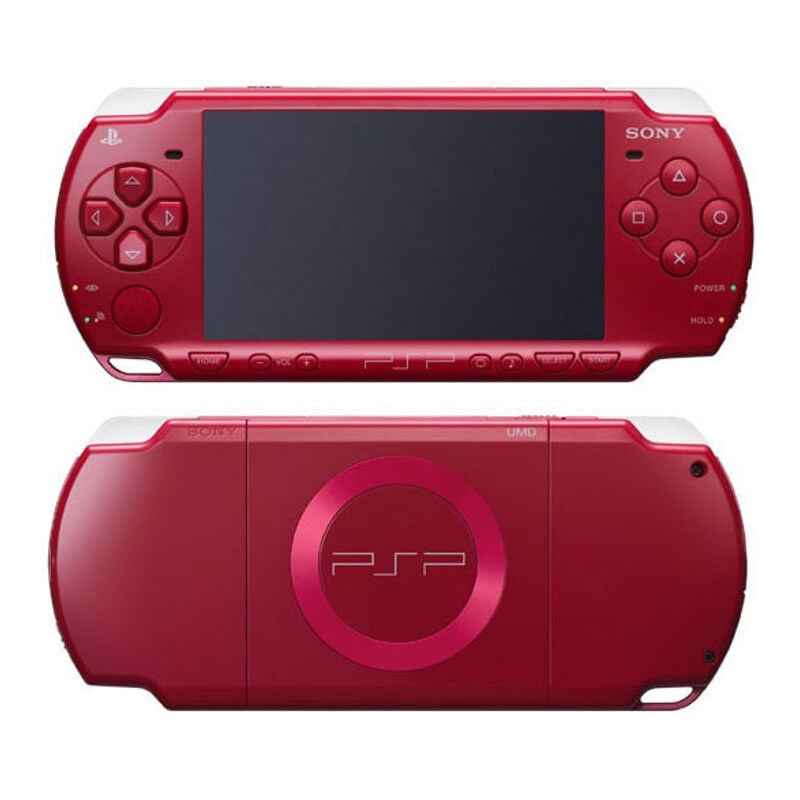 Sony Playstation Portable PSP 2000 Red Used Walmart sony-playstation-portable-psp-2000-red-used-walmart