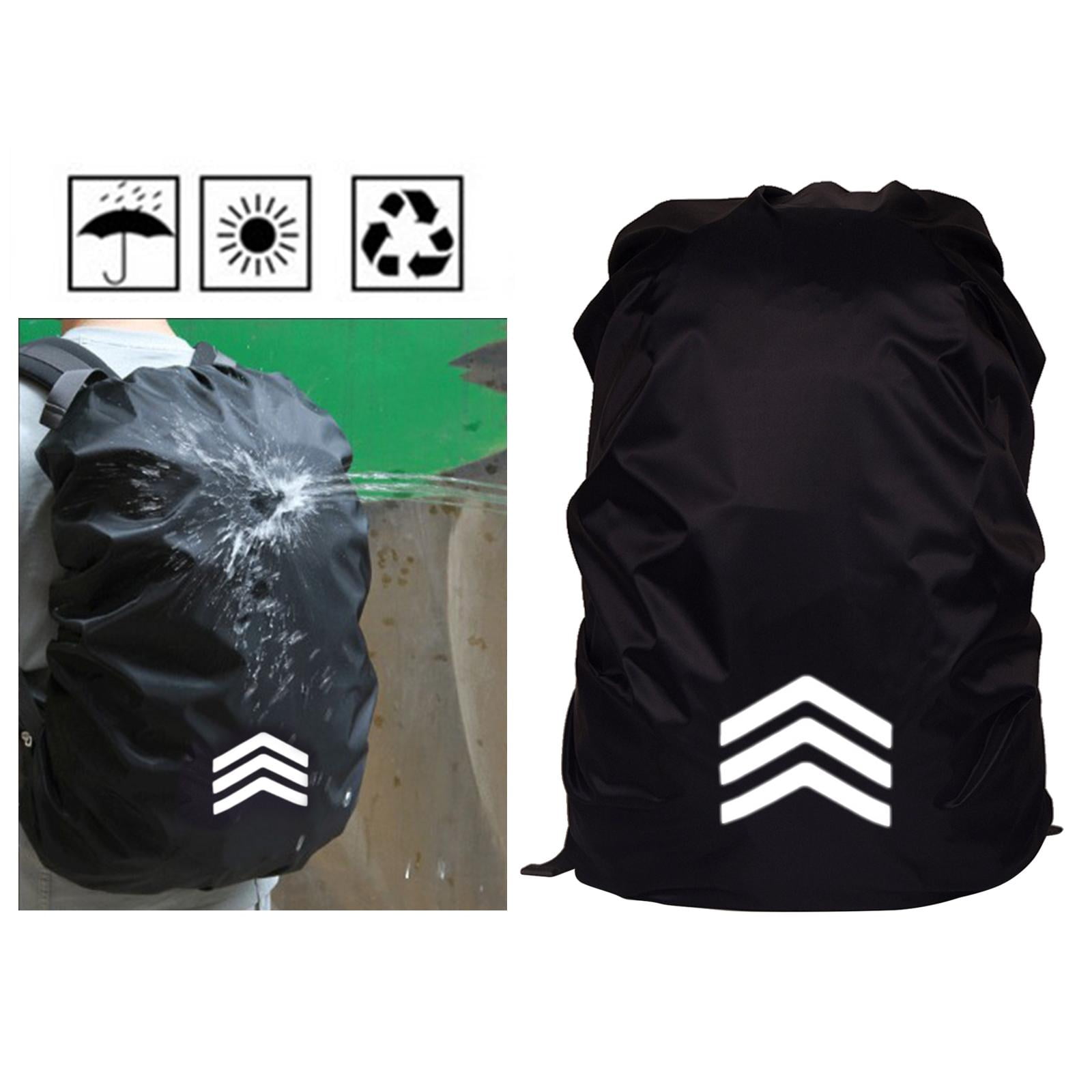 Outdoor Reflective Backpack Cover Bag Cover Rain Dustproof Waterproof Cov,X 