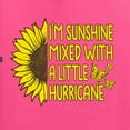 thumbnail image 5 of Wild Bobby, I'm Sunshine Mixed With A Little Hurricane , Inspirational/Christian, Men Graphic Tee, Neon Pink, Medium, 5 of 5
