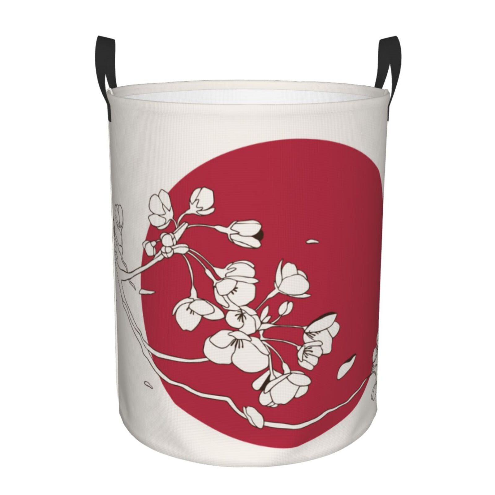 ZNDUO Round Laundry Basket, Waterproof Collapsible Laundry Baskets with