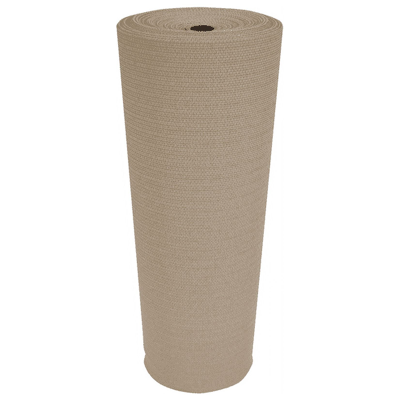 Coolaroo 90% UV Block Protection and Privacy Screen Shade Fabric for Pergolas, Porches, Gazebos, Pet Runs, Playpens and Chicken Coops, 6' x 100', Wheat