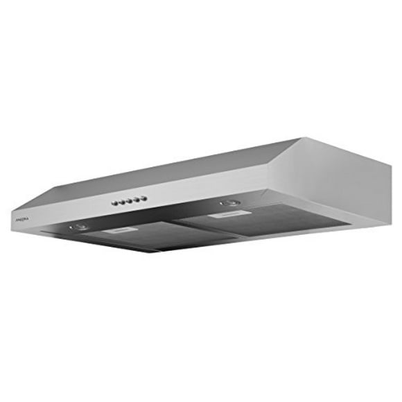 Ancona AN-1221 Slim SD330 30” 325 CFM Ducted Under Cabinet Range Hood in Stainless Steel