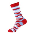 thumbnail image 1 of GDREDA Chaussettes pour Femmes Imprimé Géométrique Chaussettes pour Hommes Femmes Chaussettes Imprimé Longues Nouveauté Funky Mignonnes Rouges, Taille Unique, 1 of 5