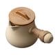 thumbnail image 3 of Tetera de cerámica, tetera tradicional china, teteras, teteras, té hervido, porcelana beige, 3 of 9