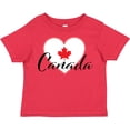 thumbnail image 3 of Inktastic Canada-heart and Maple Leaf Boys or Girls Toddler T-Shirt, 3 of 5