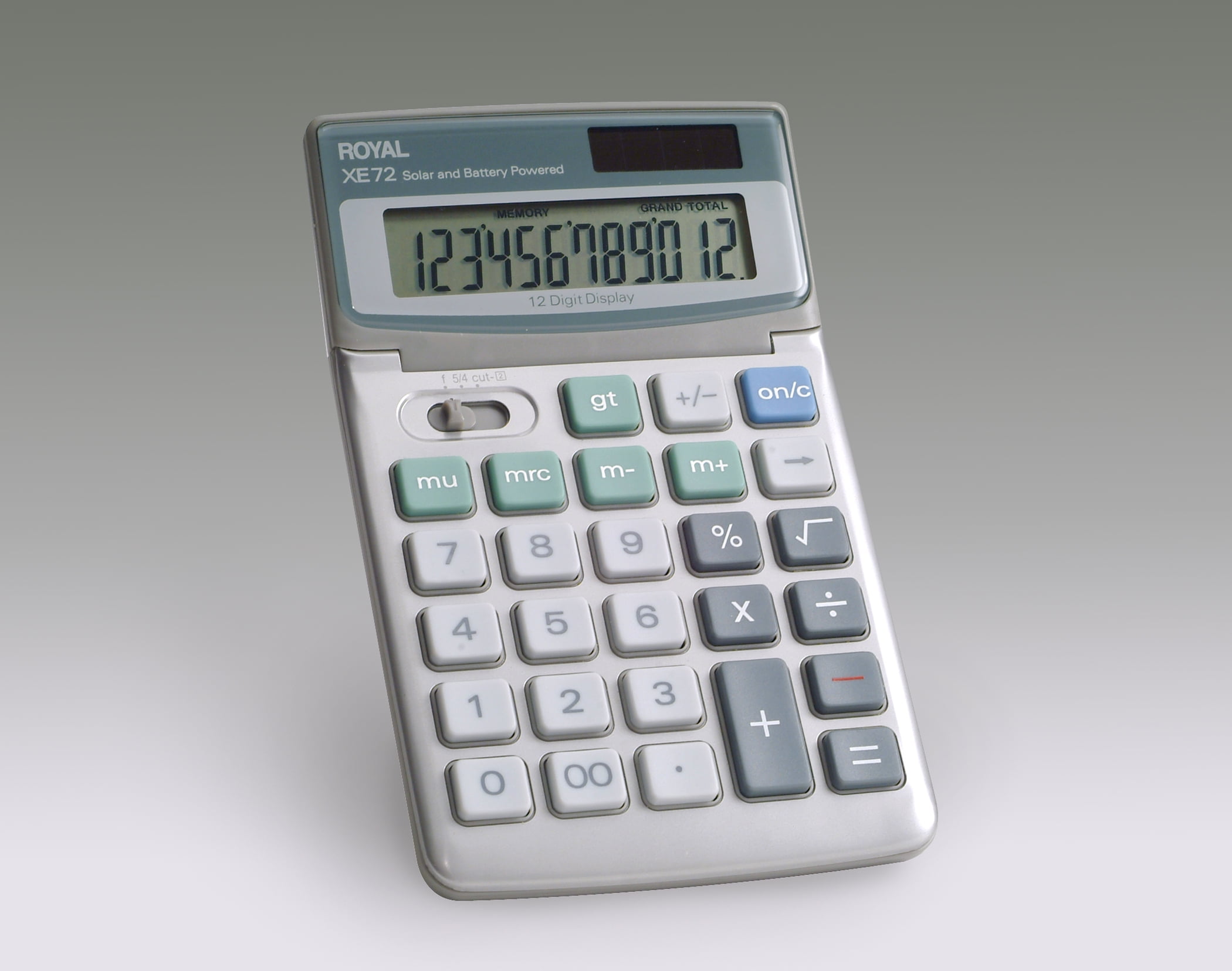 29306S Electronics Royal Compact Desktop Solar Calculator 