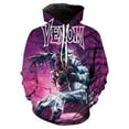 thumbnail image 5 of Sudadera con capucha holgada con estampado 3D de la serie Marvel Super Hero Venom para hombre, suéter deportivo para viajes al aire libre, sudadera informal de moda para hombre, 5 of 5