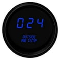 thumbnail image 2 of Intellitronix - 2-1/16" LED Digital Outside Air Temperature Gauge, Blue, 0-250 F, 2 of 3