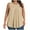 Beige, variant on Besolor Plus Size Tank Tops for Women Polka Dots Crewneck Sleeveless Shirts Pleated Casual Loose Summer Blouse Tees