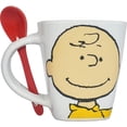 thumbnail image 2 of Taza Snoopy con cuchara Peanuts Ceramica 440ml Tarro, 2 of 2