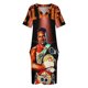 thumbnail image 4 of Vestido holgado con bolsillos de Evander Holyfield, vestidos de mujer, vestidos de novia para mujer, 4 of 7