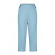 thumbnail image 4 of MKLEKYY Leggings Capris elásticos de cintura alta para mujer, para yoga, entrenamiento informal, pantalones capri, leggings rectos cortos, 4 of 5