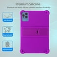 thumbnail image 2 of elitegadget Case for Headwolf WPad5 Android 14 Tablet 10 inch Tablet - Lightweight Protective Silicone Stand Cover + 1 Random Color Stylus (Purple), 2 of 6