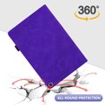 thumbnail image 4 of TECH CIRCLE Case for Amazon Fire HD 10 and 10 Plus Tablet (13th/11th Generation, 2023/2021 Release),PU Leather Slim Folding Stand Cover with Pencil Holder Shockproof Magnetic Card Slots Shell,Purple, 4 of 5