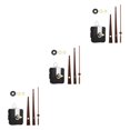 thumbnail image 1 of kurtrusly DIY Mur Quartz Mécanisme de Mouvement d'Horloge Pièces Outil de Remplacement Réparation Type A 3Set, 1 of 6