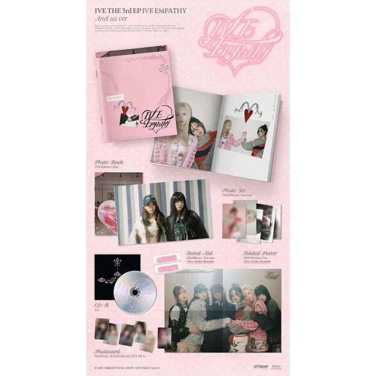 IVE - [IVE EMPATHY] 3rd EP Album AND US Version - Walmart.com
