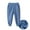 Blue 1, variant on LYMAYTER Kids Toddler Boys Sweat Pants Baby Fleece Printed Long Trousers for 1-9 T Fall Winter Elastic Waist Jogger Pants