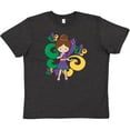 thumbnail image 3 of Inktastic Mardi Gras Girl Youth T-Shirt, 3 of 5