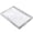 White-1, variant on 17 Inch Wood Serving Tray With Handles - Large Wooden For Ottoman  Breakfast In Bed Dinner Coffee Table Decorative Rectangular Living Room Bedroom Entryway And Kitchen