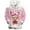 Pink, variant on NinXxx Women's I Love You I'm Sorry Casual Sweatshirt Hoodie Pink XXS