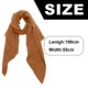 thumbnail image 2 of Bufanda para hombre y mujer, bufanda de invierno, suave, tacto de cachemira, unisex, para hombre y mujer, bufanda de otoño e invierno, suave, clásica, cálida, 2 of 5