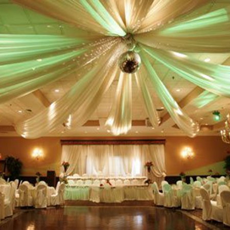 Efavormart Panel Hoop Ceiling Draping Hardware Kit For Wedding