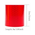 thumbnail image 3 of Outdoor Reflective Tape, Waterproof Night Safety Warning Tape, Weather-Resistant Industrial Strength Adhesive For High Visibility, Prism Technology Safety Tape For Vehicles And Gear (3 Pieces), 3 of 5