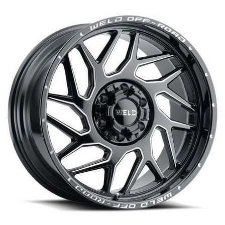 Weld Fulcrum Wheels 20x9 Gloss Black