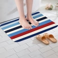 thumbnail image 3 of Erosebridal Geometric Stripes Bathtub Mat 20x32,Abstract Artwork Bath Rug,Lines Room Decorative(Non Slip), 3 of 5