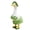 #01 Green, variant on Bikini Porch Goose Outfits, 23" Lawn Goose Statue Pink Summer Costume Clothing, Bikini Porch Garden Geese Clothes with Hat Swim Ring and Parasol for Outdoor Patio Yard Decoration - #01 Green