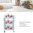 thumbnail image 3 of Adjustable Multifunctional Shelving Unit 3 Tier, Large Storage, Prevent Dropping, Convenient Access, Deep Baskets, Bathroom, Kitchen, Living Room, 3 of 7