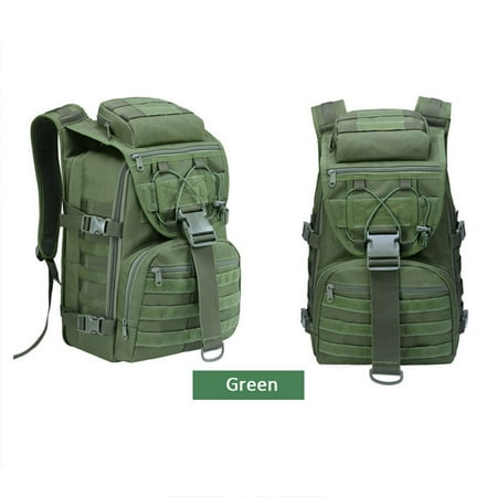 Tactical Backpack for Men Women 35L Hiking Trekking Rucksack 3 Day Molle Assault Pack (Army Green)