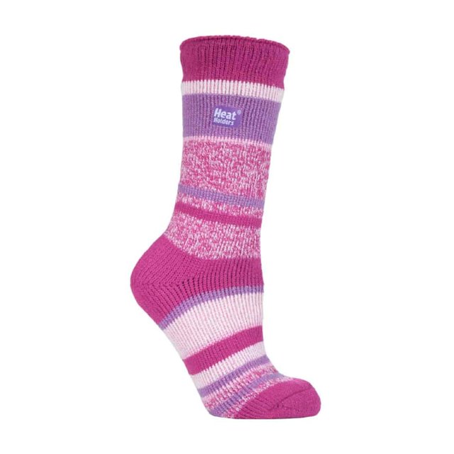Heat Holders - Ladies Thick Winter Warm Patterned Thermal Socks
