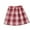 Red, variant on Puntoco Kids Clothing Children's Solid Color Tight Short Skirt Four Season Pleated Skirt Girls' Performance Half Skirt Uniform Checkered Skirt