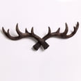 thumbnail image 4 of Voiceine American Country Retro Antlers Wall Hanging Coat and Hat Hook Creative Resin Wall Hook Artware Home Furnishing Articles, 4 of 10